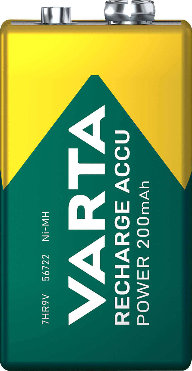 Pile Accu Varta 200 Mah 9V Blister1 VARTA