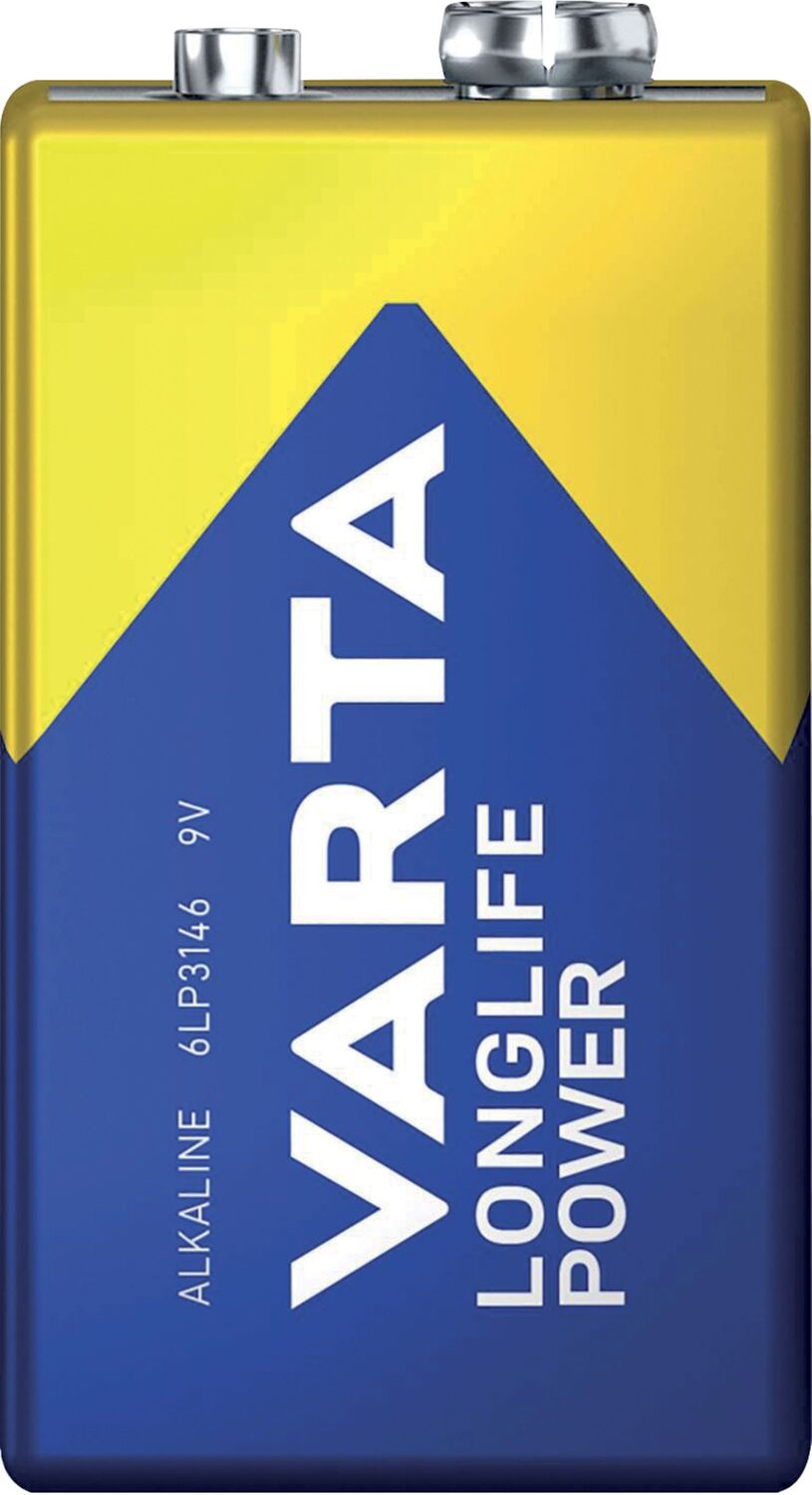 1 pile alcaline 6LR61 9V High Energy VARTA