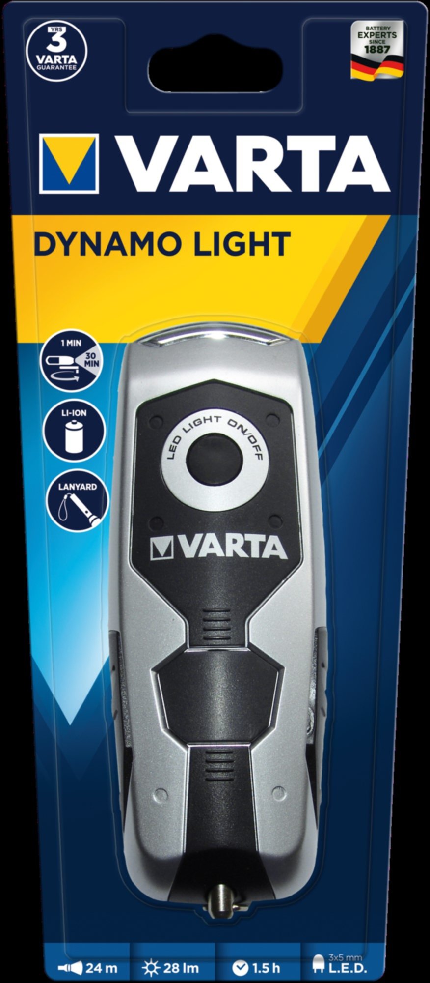 Lampe Dynamo led light VARTA