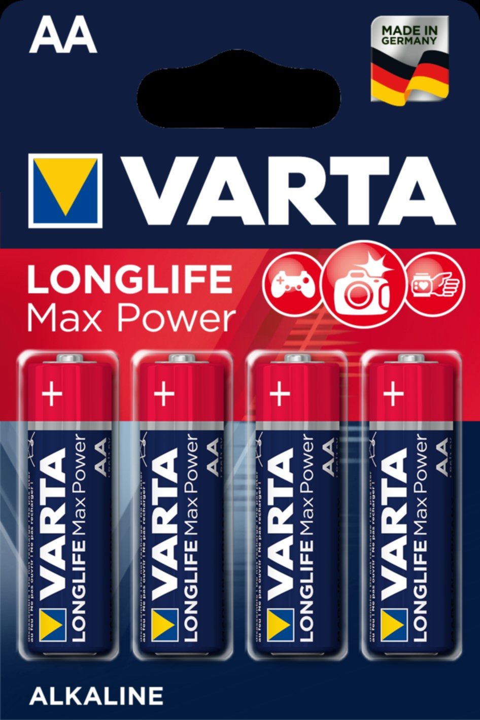 Pile lr6 aa longlife max power X4