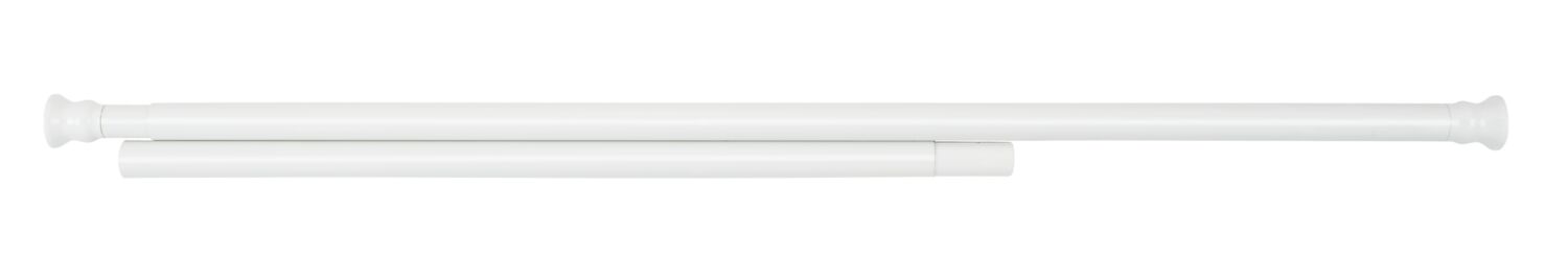 Barre de douche télescopique Ø28mm 110-245cm blanc