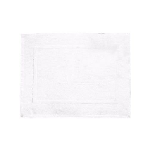 Tapis de bain coton Paradise 50x70cm très absorbant blanc - WENKO