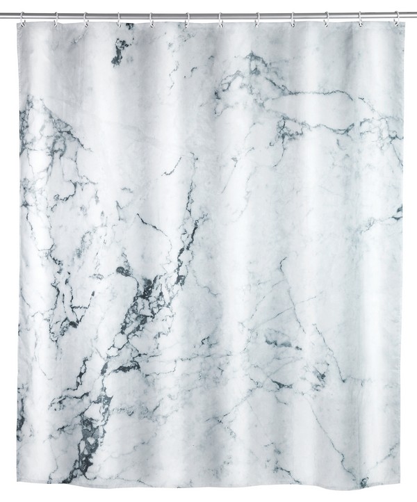 Rideau de douche 180x200 cm onyx polyester