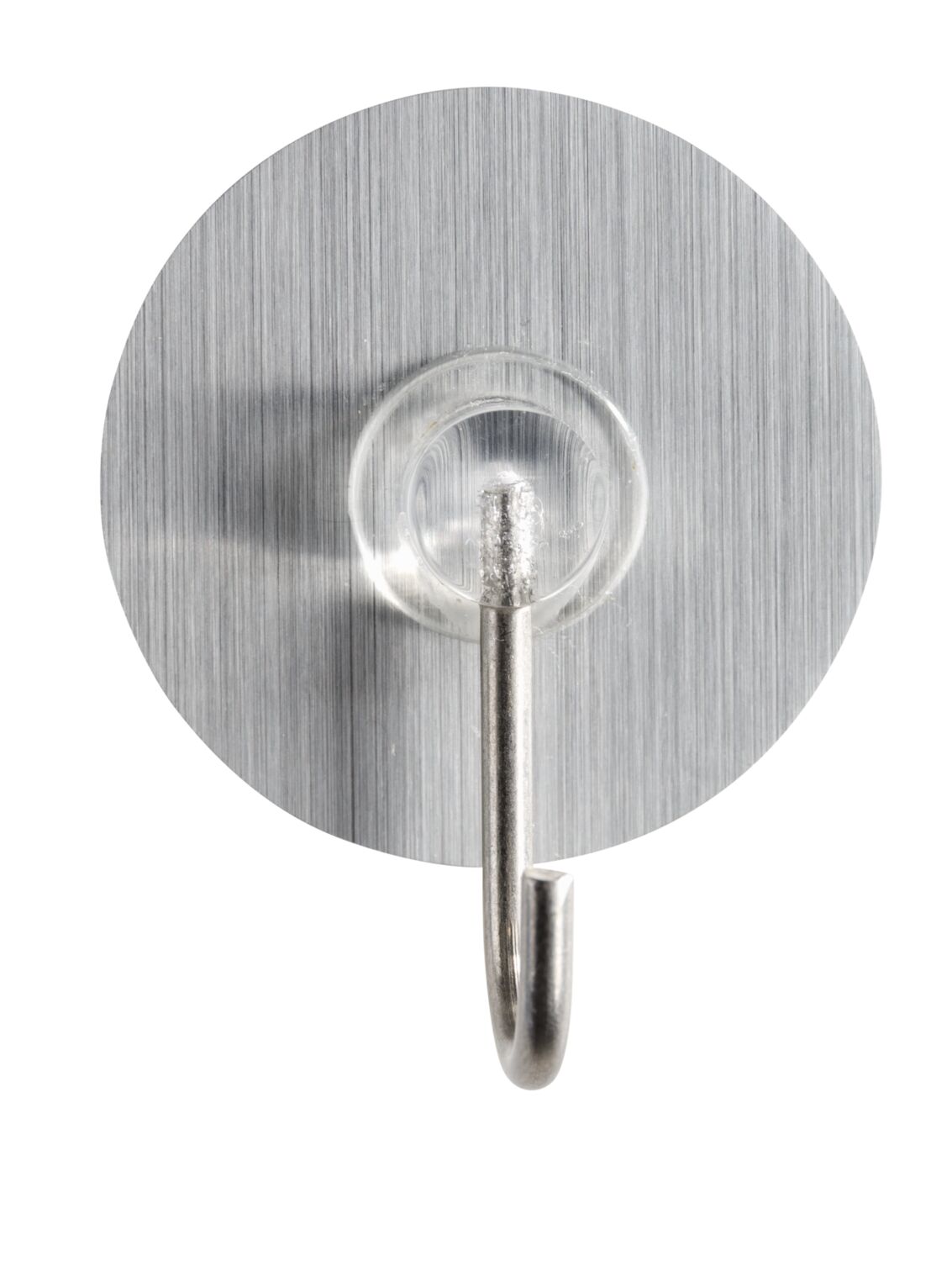 Static-Loc crochet nickel Osimo 4 pièces - WENKO