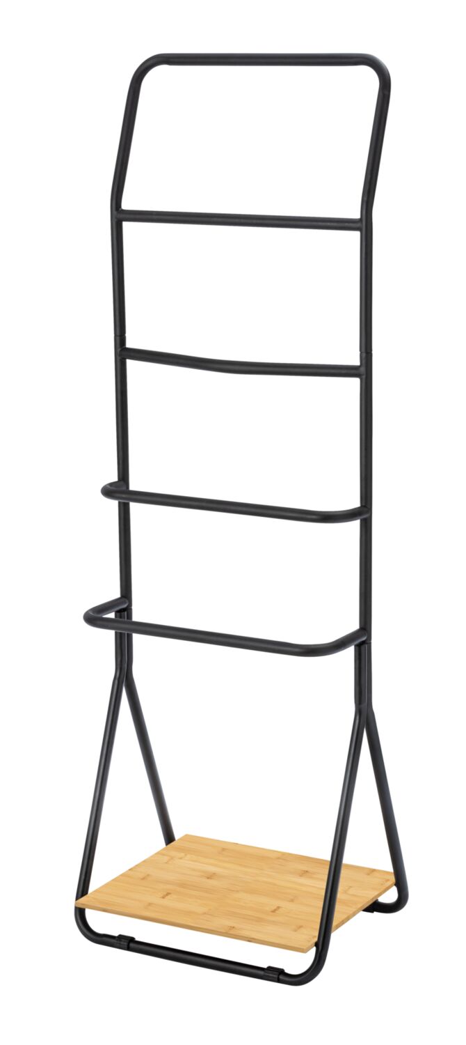 Porte-serviettes Verona noir mat WENKO