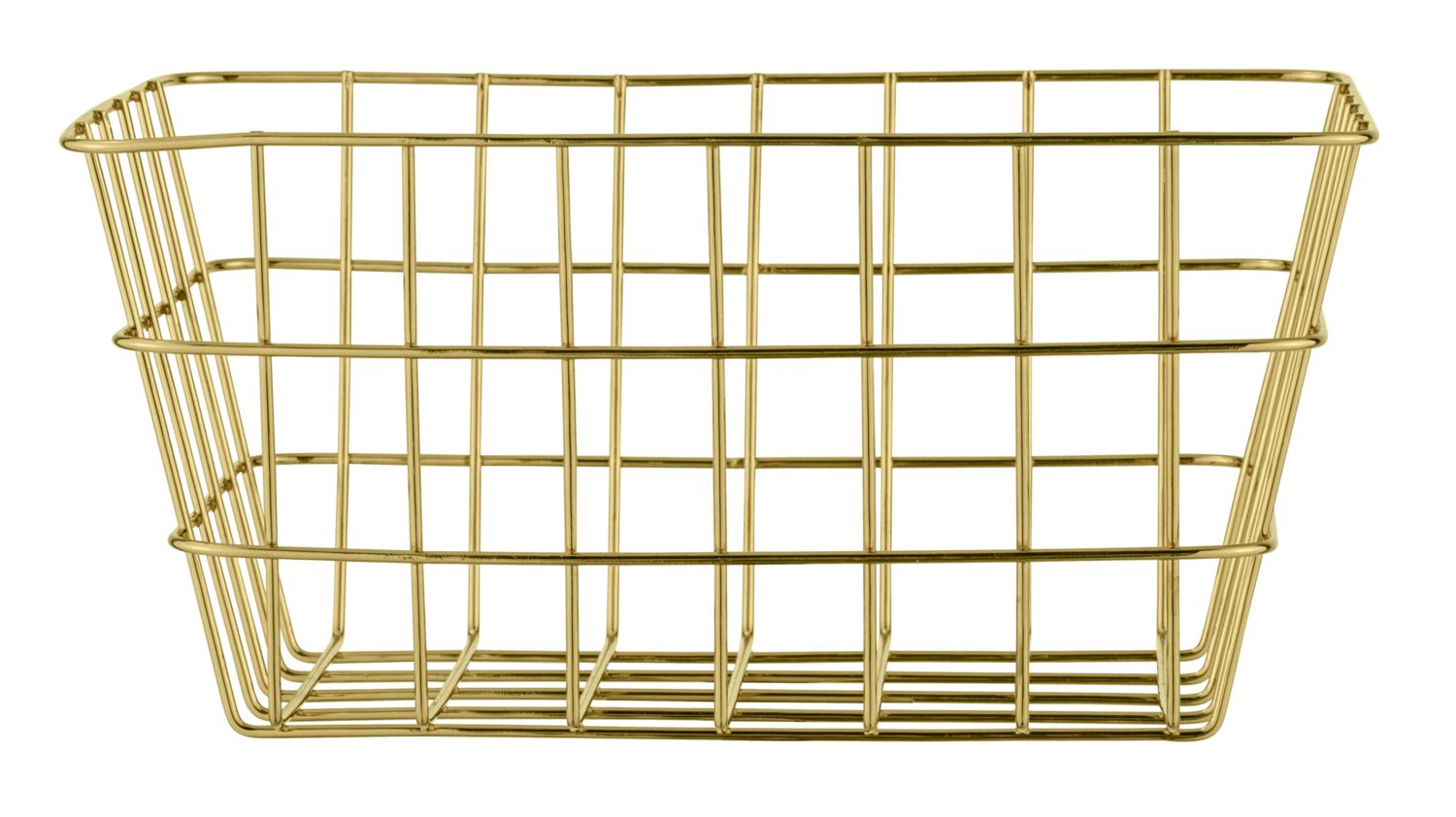 Corbeille Viana doré - WENKO