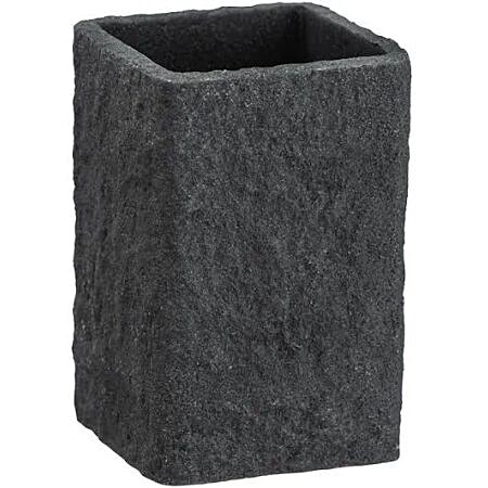 Gobelet brosse à dents Villata polyrésine anthracite - WENKO