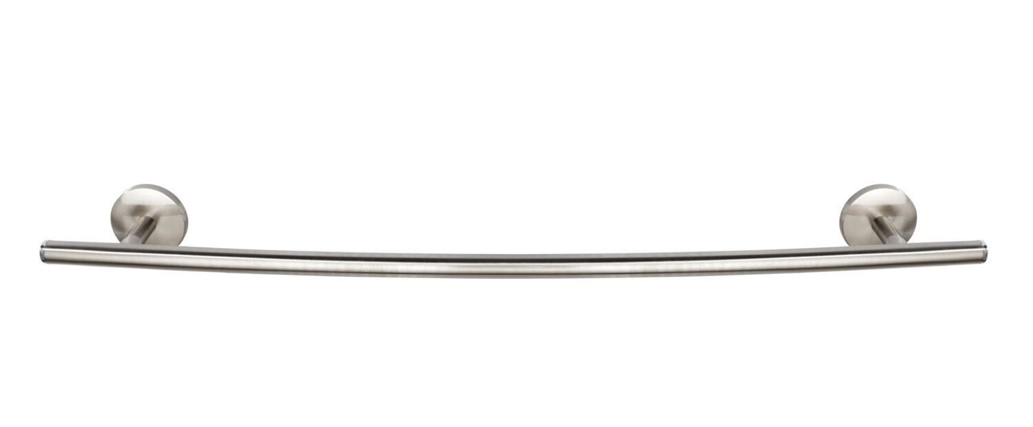 Porte-serviettes Cuba 1 barre fixe inox chromé mat - WENKO