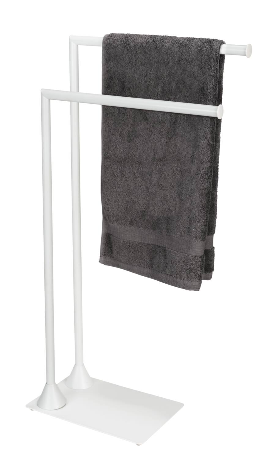 Porte-serviettes Hella acierblanc mat