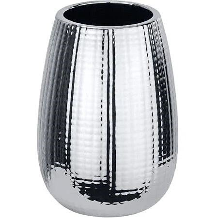 Gobelet brosse à dents Dakar céramique chromé 3L - WENKO