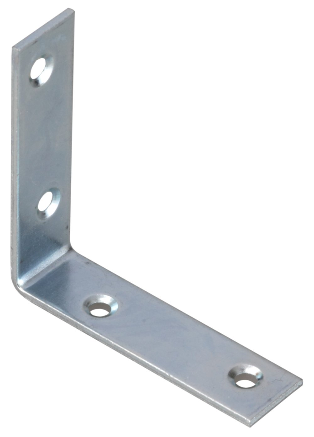 Équerre pour chaise, 80 x 80 x 16 x 2, acier zingué
