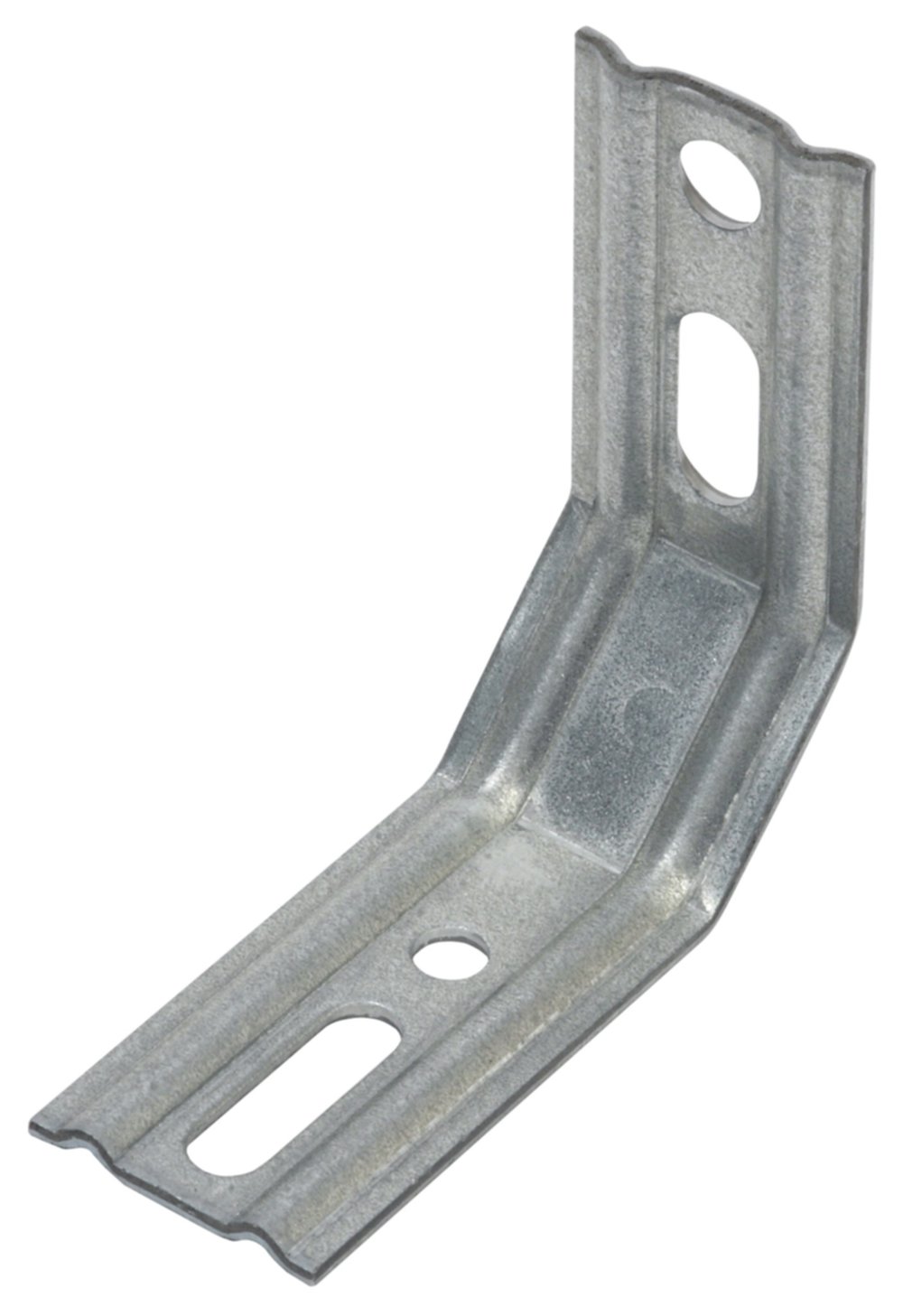 Équerre angle cassé, 45 degrés, 75 x 70 x 30 x 2, acier zingué