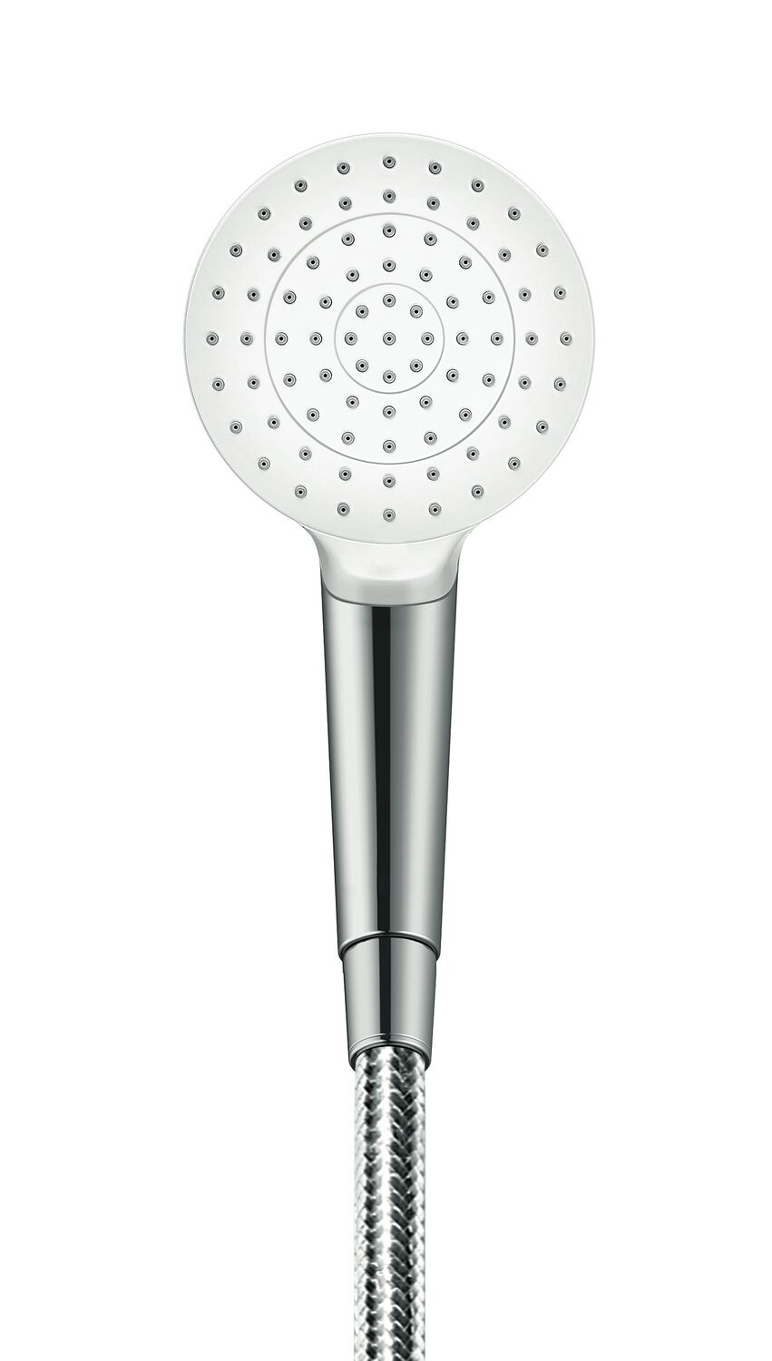 Crometta Douchette 1jet EcoSmart blanc/chromé