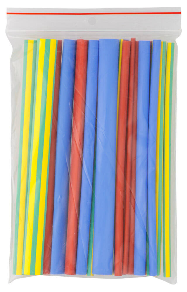 24 gaines thermorétractables PLF 100 couleurs mixtes 16 cm