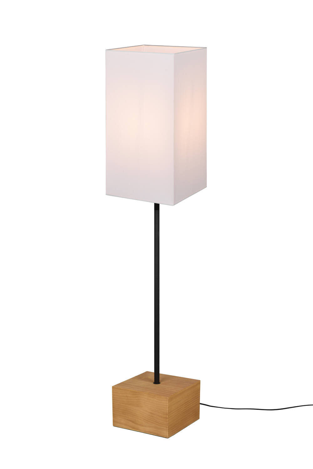 Lampadaire Woody Finition Naturelle Bois Naturel Exclu 1xE27 Max.60W - REALITY