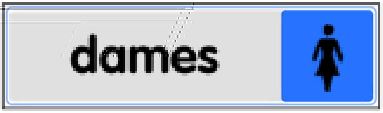 Plaquette 170x45mm plexi couleur 