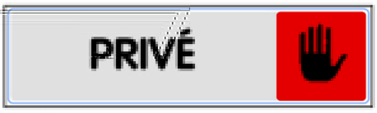 Plaquette 170x45 mm plexi couleur 