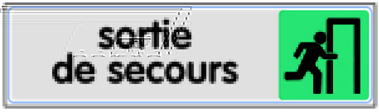 Plaquette 170x45 mm plexi couleur 