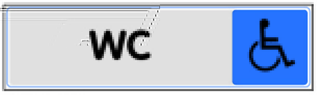 Plaquette 170x45 mm plexi couleur 