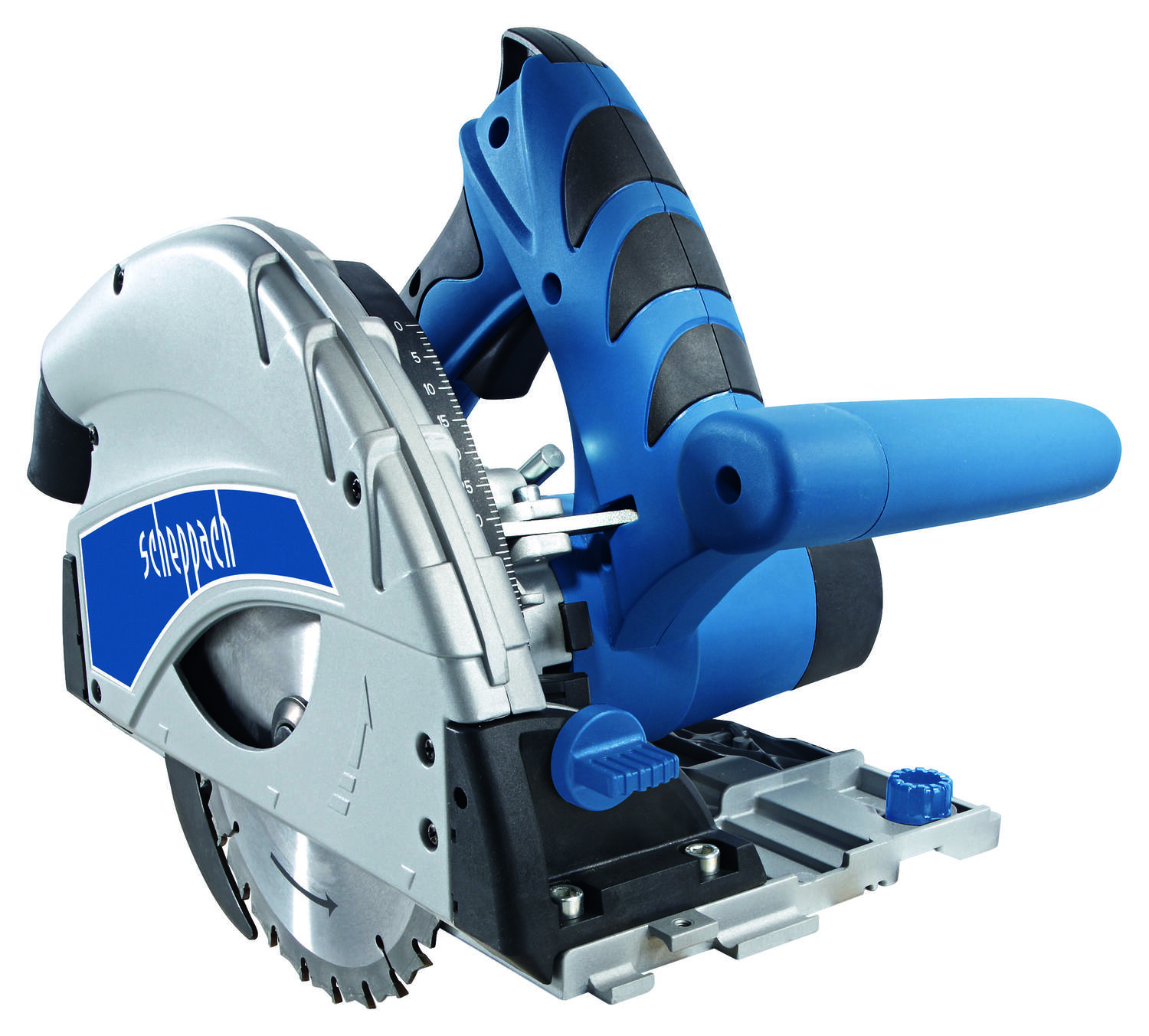 Scie circulaire plongeante PL55 3 en 1 + 2 rails 700mm - SCHEPPACH