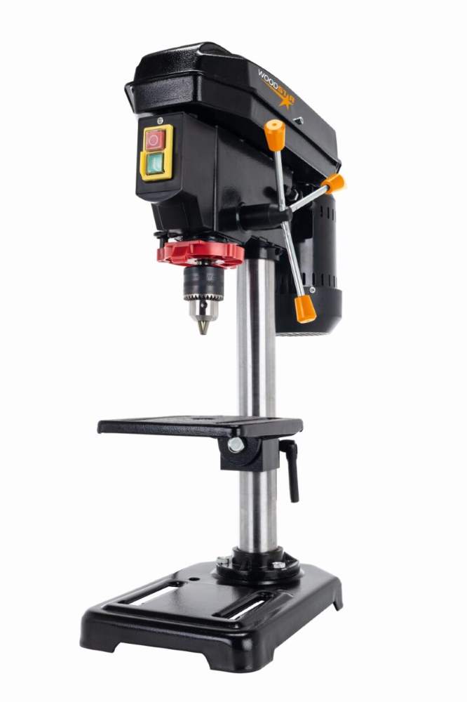 Perceuse à colonne d'établi DP13 noir - WOODSTER
