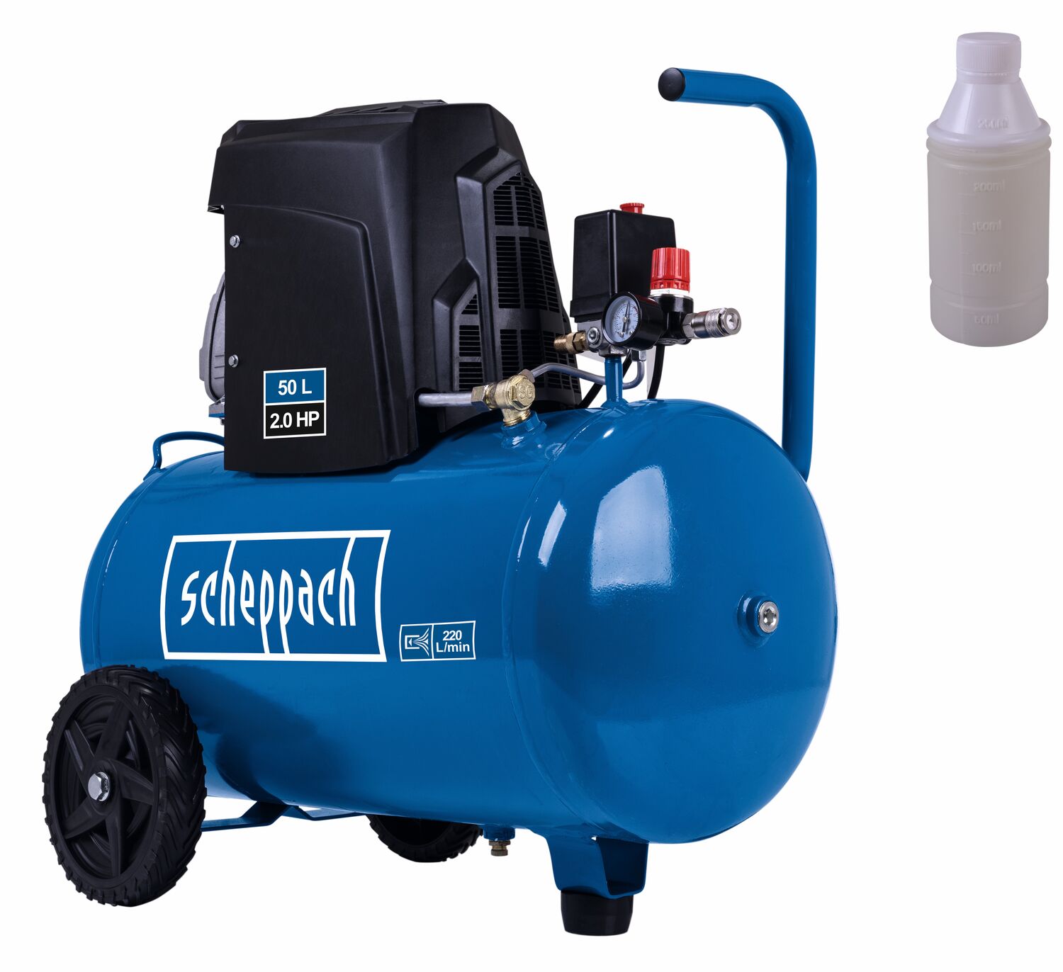 Compresseur HC65 50L 8 bars 138L/m - SCHEPPACH