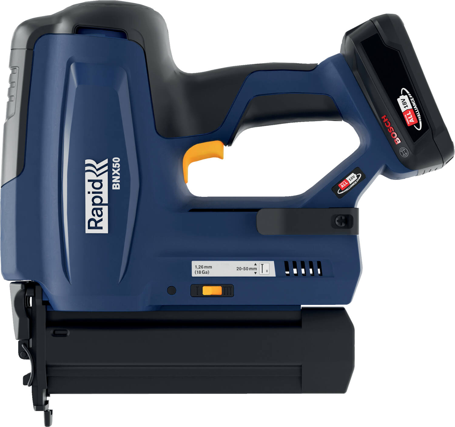 Coffret Cloueur de finition à batterie 18V Power for All BNX50 - RAPID