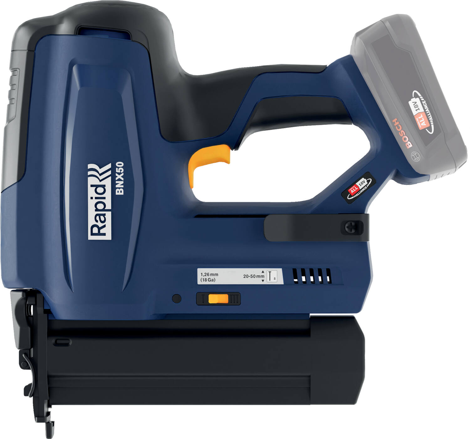 Cloueur de finition à batterie 18V Power for All BNX50 - RAPID