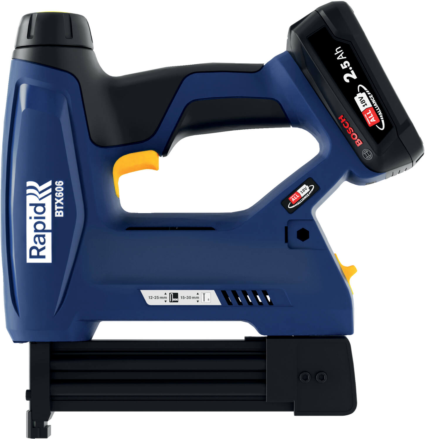 Coffret Agrafeuse-cloueuse à batterie 18V Power for All BTX606 - RAPID