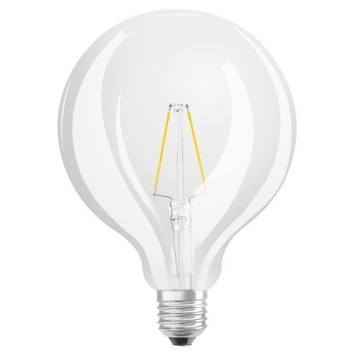 Ampoule LED E27 7W globe filament blanc chaud