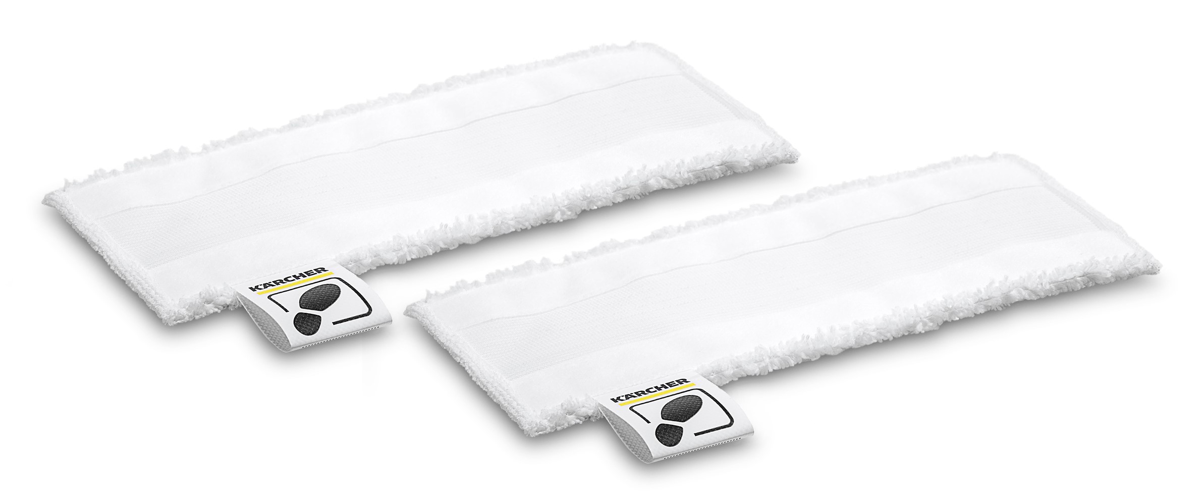 2 Serpillières microfibre pour buse sol Easy Fix - KÄRCHER