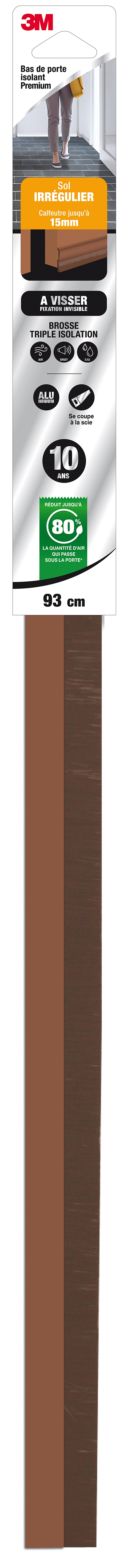 Bas de porte sol irrégulier à visser premium