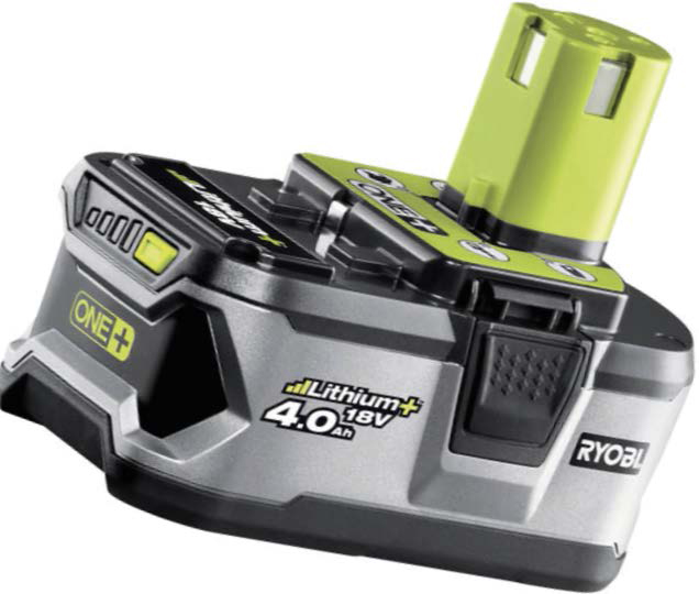 Taille-haie ry18ht55a 18 v 
avec 1 batterie 4 ah