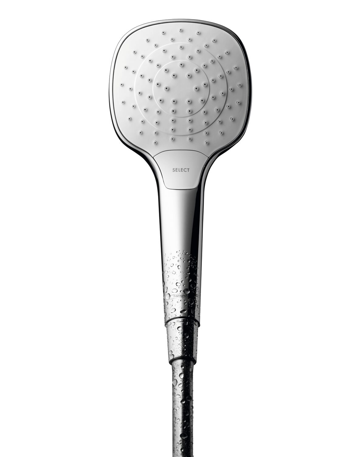 Douchette MySelect E Vario 3 jets Chromé - HANSGROHE