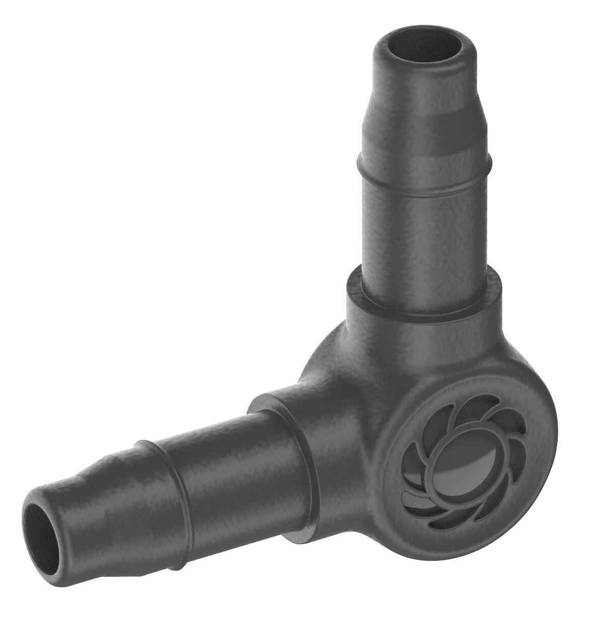 20 Jonctions en L 3/16 4,6mm + Connexion «Easy & Flexible» - GARDENA
