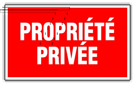 Panneau 330x200 mm rigide 