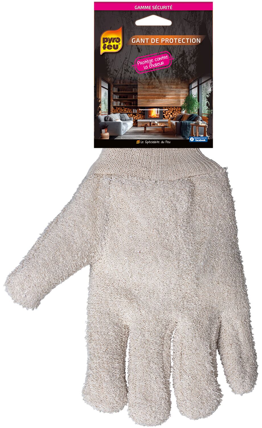 Gant anti-chaleur 250°c - PYROFEU