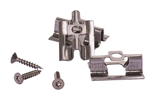 Kit de fixation pour 2m² terrasse à lames composite - XYLTECH