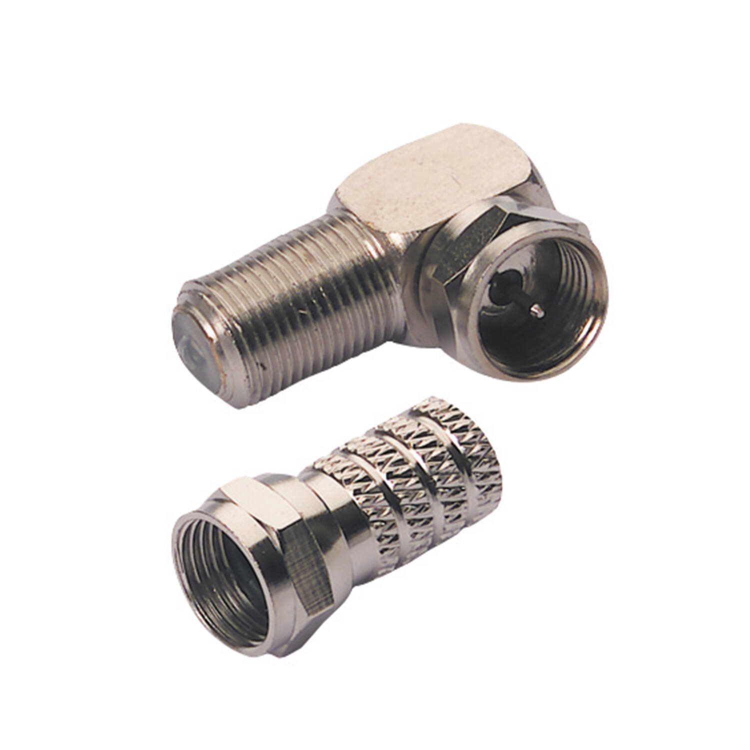 Fiche f coudée mâle/femelle + 1 fiche f - OPTEX