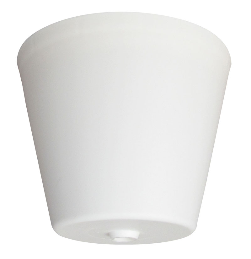 Pavillon plastique blanc conique - TIBELEC