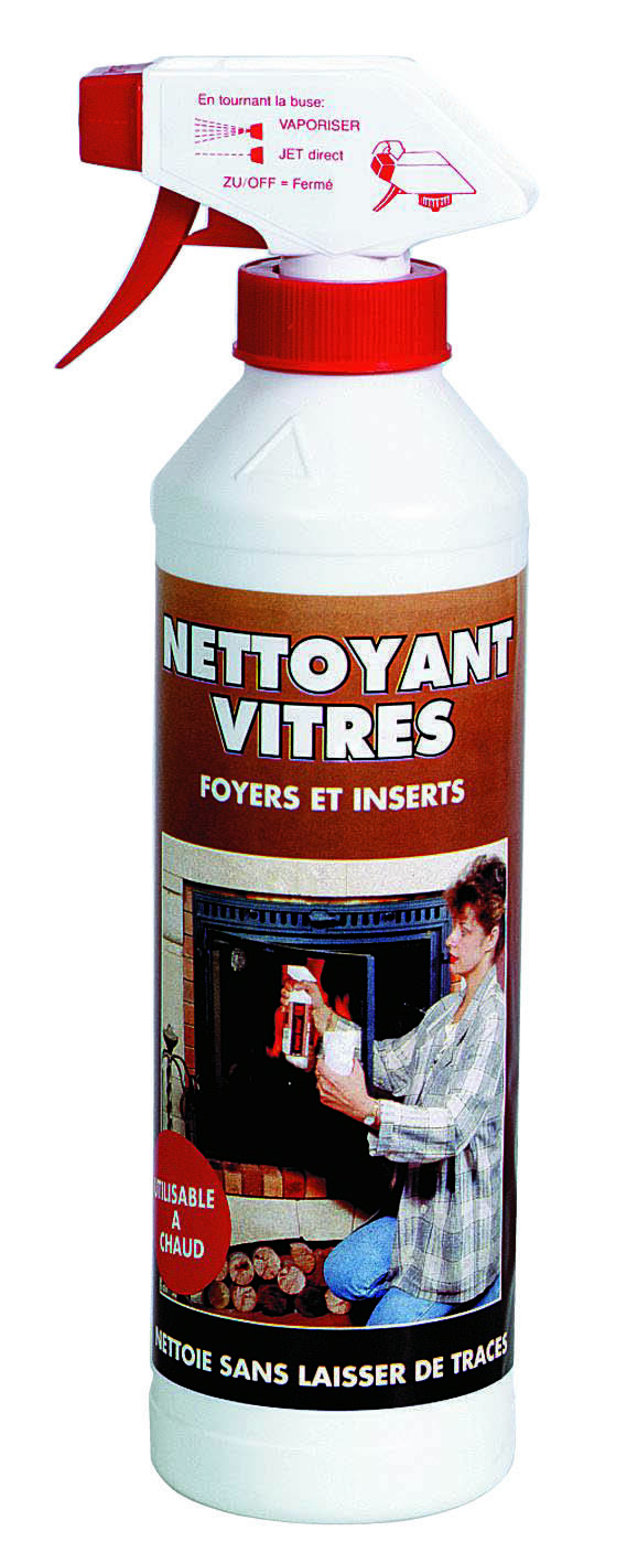 Nettoyant vitres foyer/insert 500 ml - PYROFEU