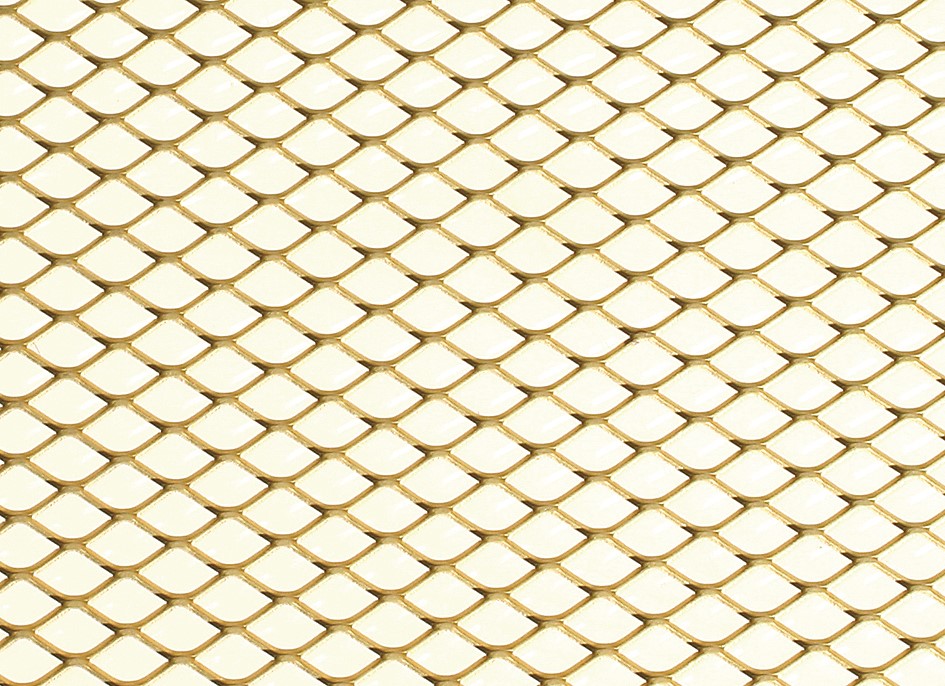 Tôle or deployée 10x5.5 alu mm.50x40