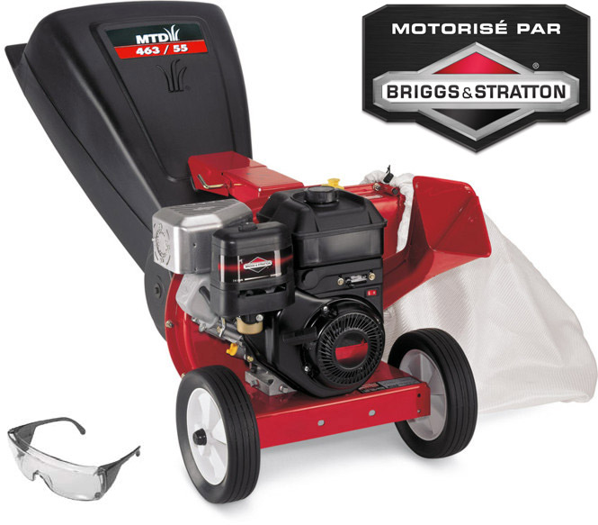 Broyeur de végétaux moteur thermique MTD 463