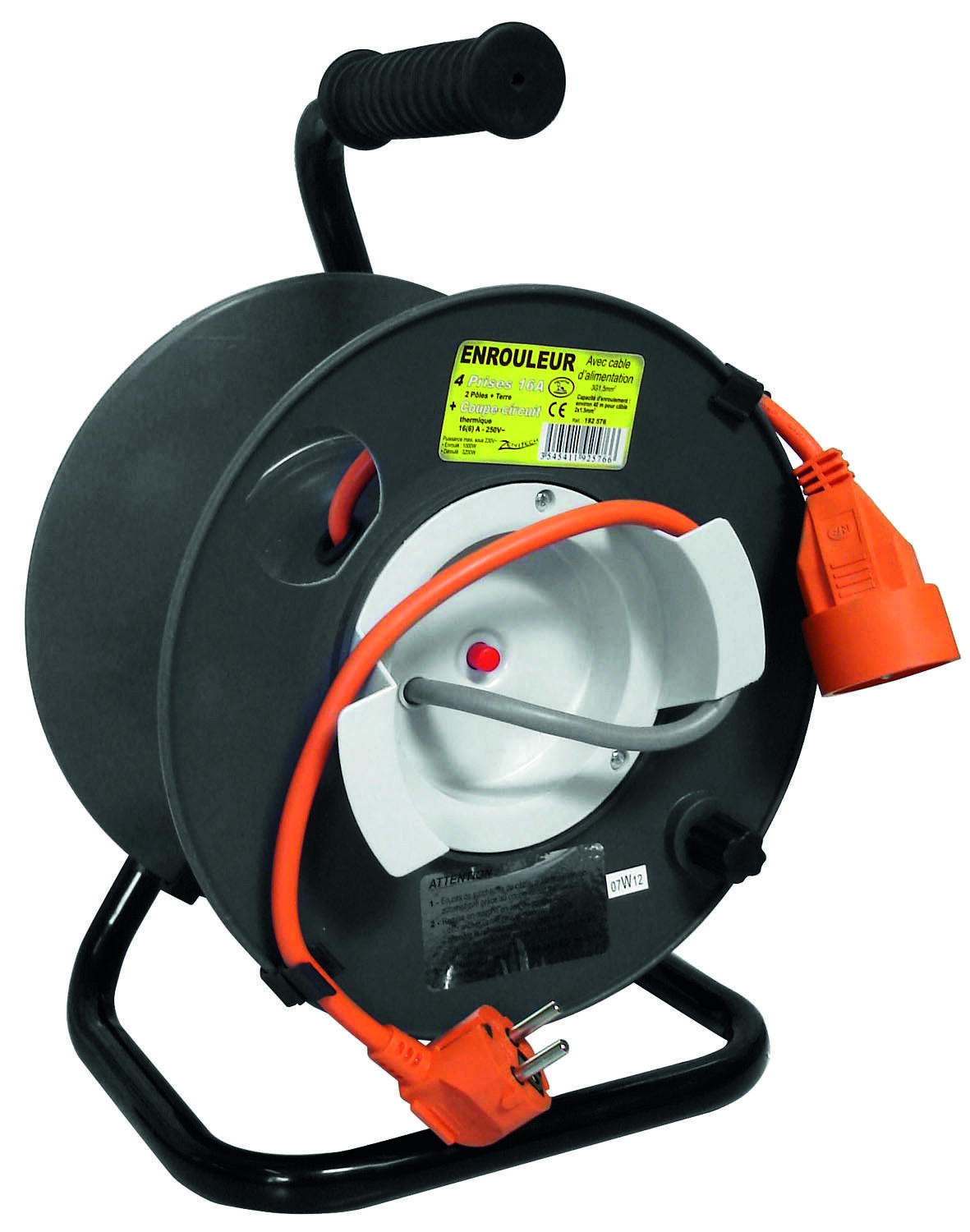 Enrouleur jardin Vide Pré-Cablé - ZENITECH