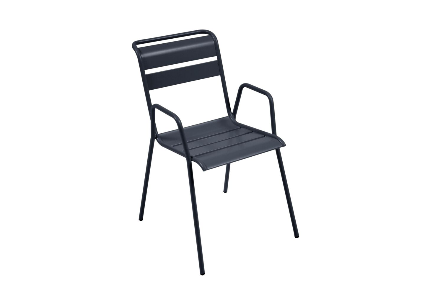 Fauteuil de jardin Bridge Monceau Carbone - FERMOB