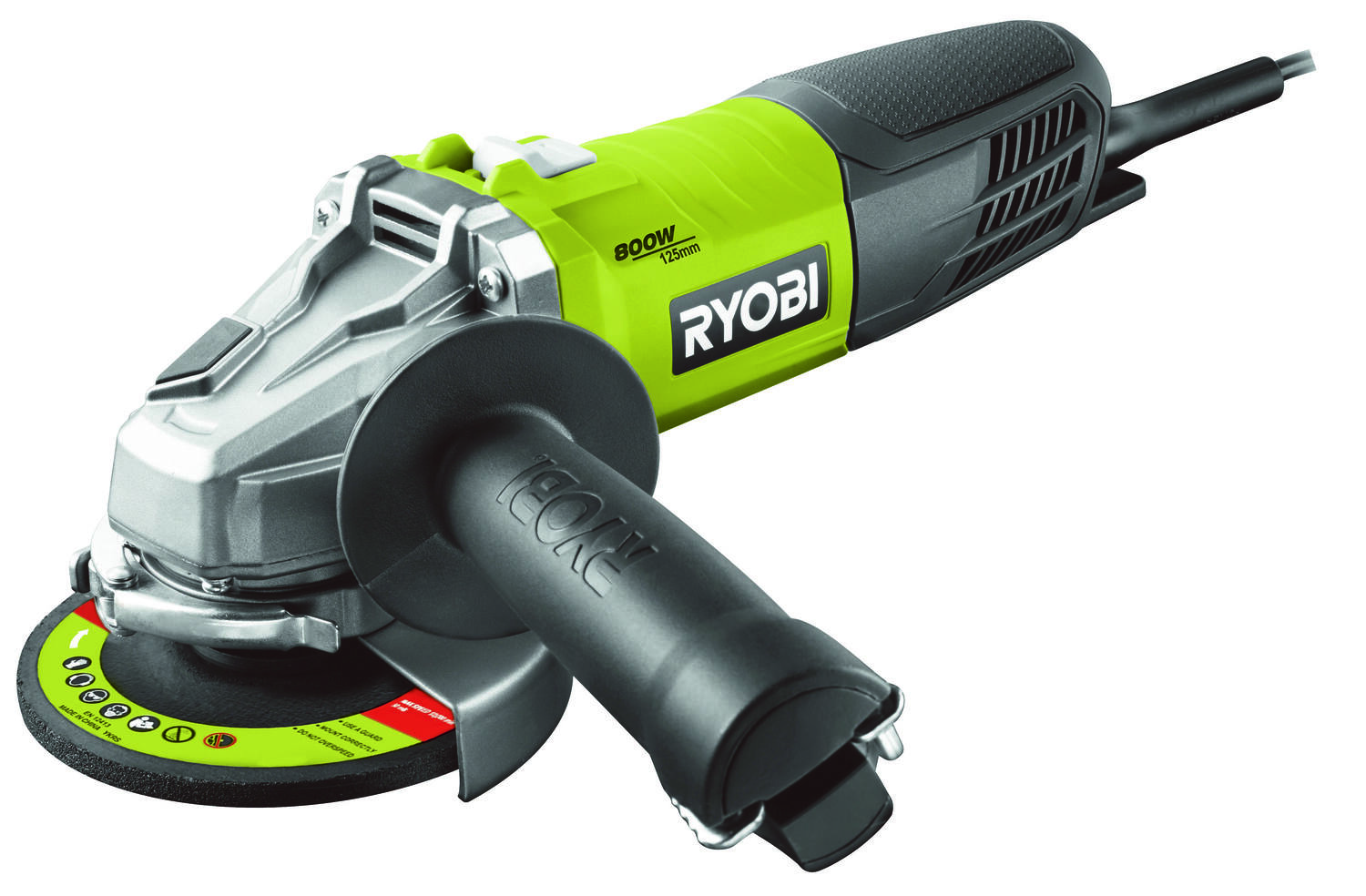 Meuleuse d'angle 800W Ø125 mm - RYOBI