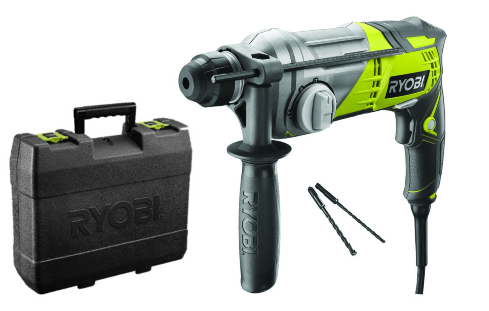 Perforateur 680W 2,1J 5000cps/min + mallette - RYOBI
