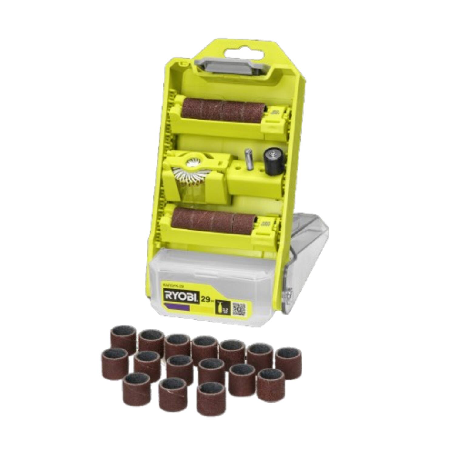 Coffret 29 pièces ponçage / polissage - RYOBI