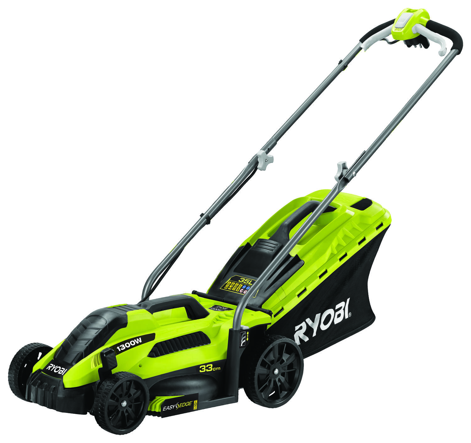 Tondeuse 1300W, Ø coupe 33 cm - RYOBI