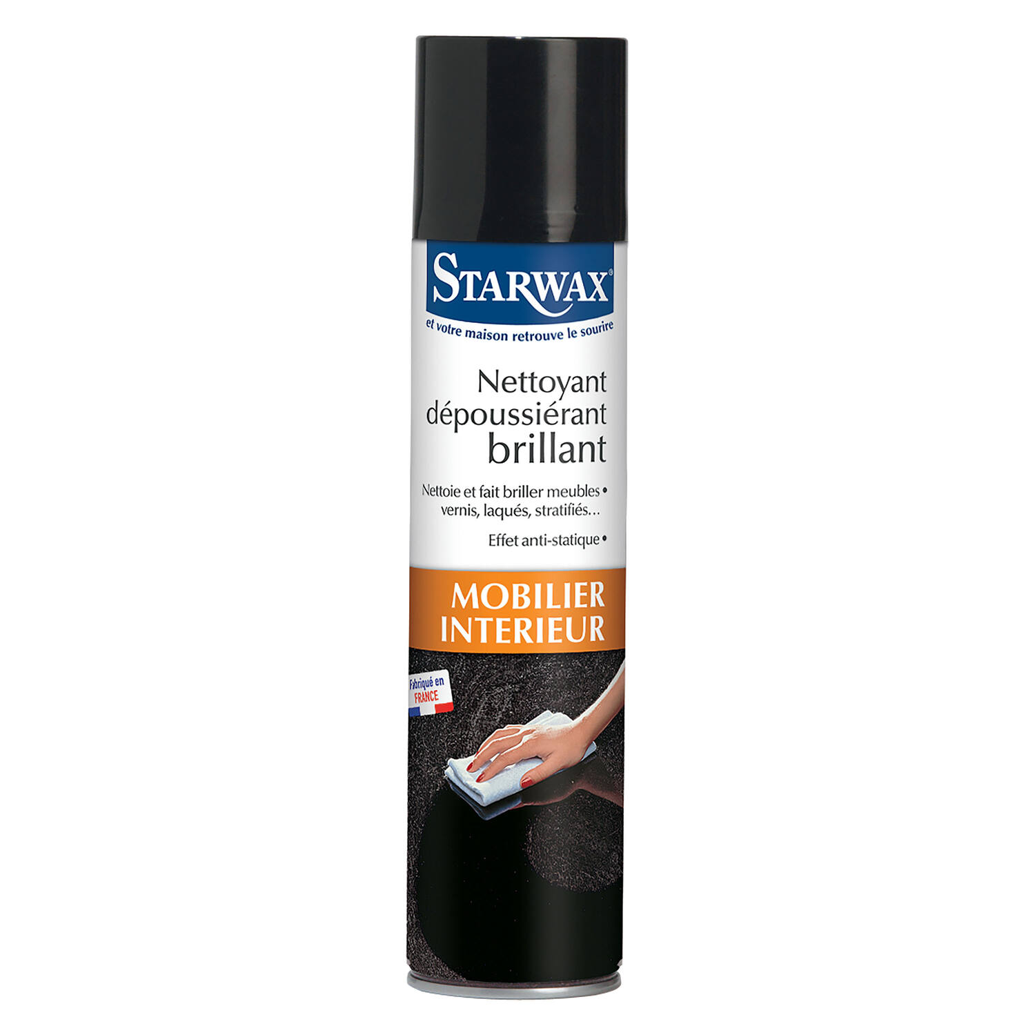 Nettoyant Dépoussiérant Brillant Mobilier Intérieur 400ml - STARWAX